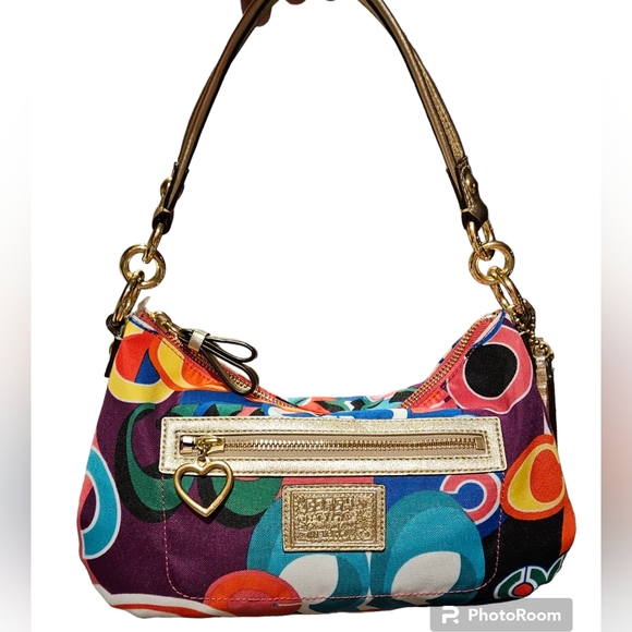 Coach Handbags - Coach Daisy Poppy Limited Edition Hobo Crossbody Bag Japan Factory